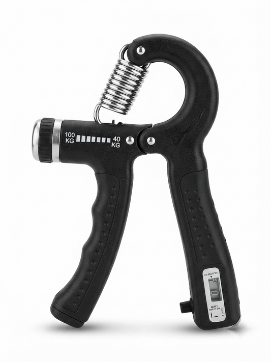 Hand Grip Strengthener with Digital Counter – Adjustable 10-100 KG Forearm Exerciser